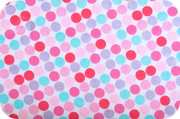 Retro Dot Cuddle White/Pink